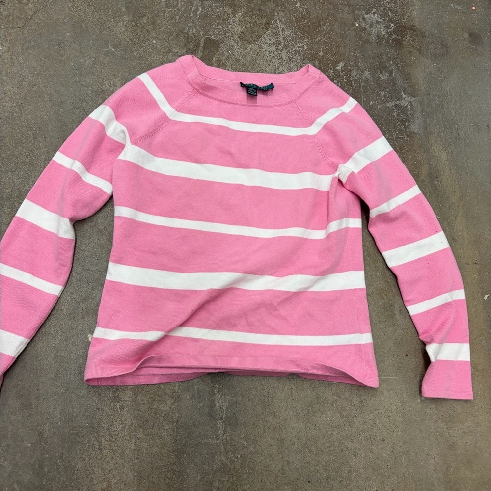 Vintage Lauren Ralph Lauren Soft Pink Knit‎ Top